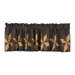 Nancys Nook Amherst Patch Star Valance - Valances