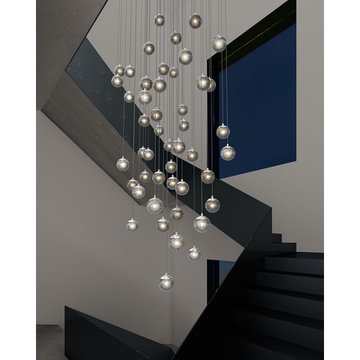 Customizable Champagne Bubbles Fixture for Modern Homes