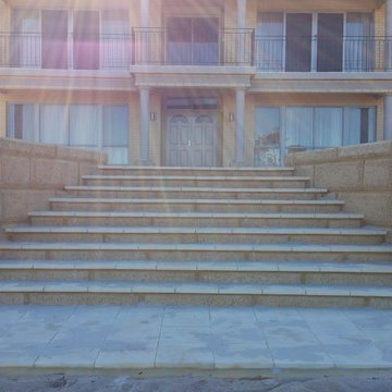 Limestone Retaining Walls