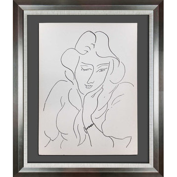 Henri Matisse Limited Edition Lithograph Original, Lydia, Framed