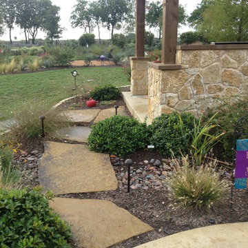 Prosper, TX - Rustic Landscape - Backyard Escape
