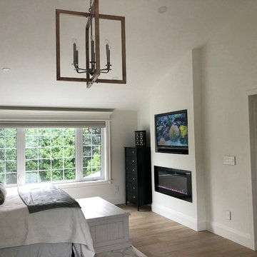 Master Bedroom with Cathedral Ceilings