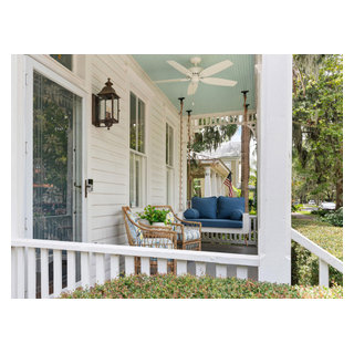 Old Town Brunswick, Historic Renovation - Traditional - Porch - Atlanta ...