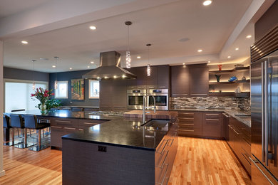 Kitchen - contemporary kitchen idea in DC Metro