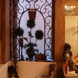 Wrought Iron Window Inserts - Products