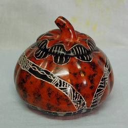 Pumpkin shaped table decor - Home Decor