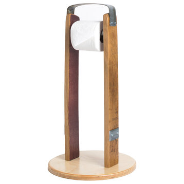 Toilet Paper Stand, Natural Finish