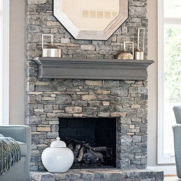 2018 | Lake Forest Freshen Up: Living Room + Dining Room