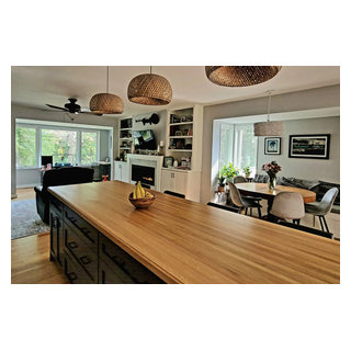 Inside the Box Renovation - Midcentury - Dining Room - Baltimore - by ...