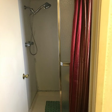 Guest Bathroom shower before