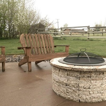 Recycled Granite Fire pits and Fire tables