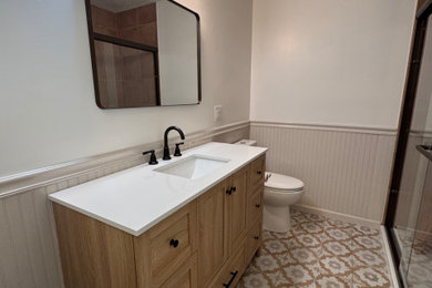 Bathroom - southwestern bathroom idea in Other