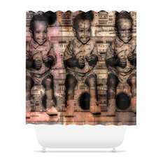 50 Most Por Music Themed Shower Curtains For 2018 Houzz Gooten Must Be The Music Shower Curtain 71 X74 Curtains