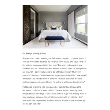 Article: Best Tips From an Air Force Vet Whose Interior Design Business Took Off