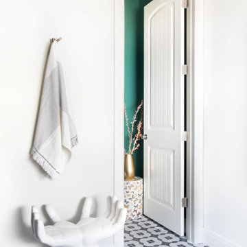 Modern Eclectic Bathroom | Dripping Springs, Texas