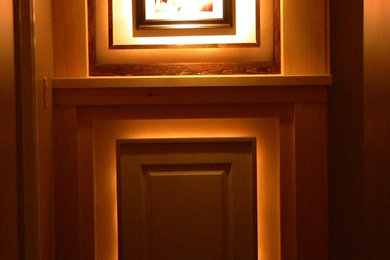 Inspiration for a craftsman hallway remodel in Toronto