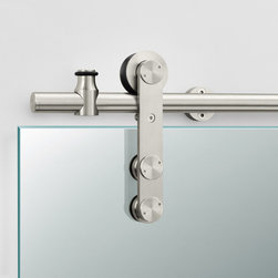 Astro Stainless Steel Hardware Kit - Barn Door Hardware