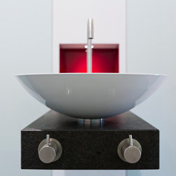 Design Waschtisch als Platzsparer - Bathroom Cabinets