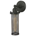Innovations Lighting - Innovations Lighting 900-1W-OB-CE216-OB Quincy Hall - One Light T Wall Sconce - Quincy Hall One Ligh Oiled Rubbed Bronze *UL Approved: YES Energy Star Qualified: n/a ADA Certified: n/a  *Number of Lights: Lamp: 1-*Wattage:100w Medium Base bulb(s) *Bulb Included:No *Bulb Type:Medium Base *Finish Type:Oiled Rubbed Bronze