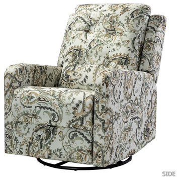 Polyester 27.2" Recliner Chairs, Sage