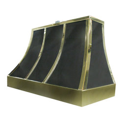 Custom Bronze Range Hood #13, M - Range Hoods And Vents
