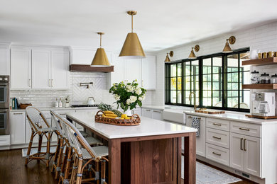 Transitional kitchen photo in DC Metro
