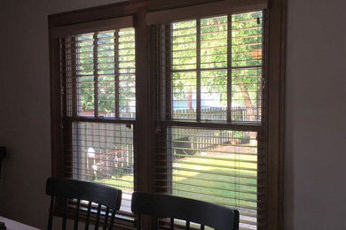 Wood and faux wood blinds