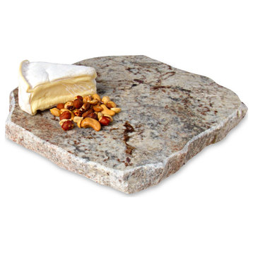 Granite Lazy Susan with Chiseled Edge