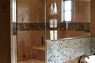 Inspiration for a contemporary bathroom remodel in Austin
