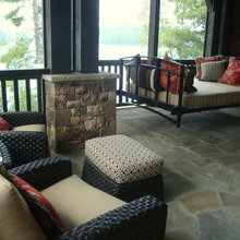 Porch swing bed