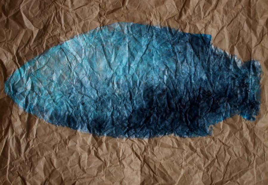 Картина. TANYA FIRN Fish / Рыба