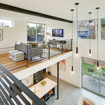 Contemporary New Build Home with Black & White Decor