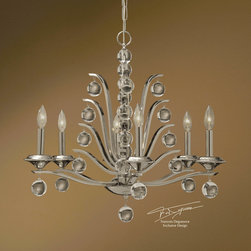 Kane-6-LT-Chandelier-with-Silver-Finish-1 - Chandeliers