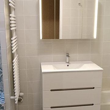 Meuble-vasque salle de bain Paris 16ème