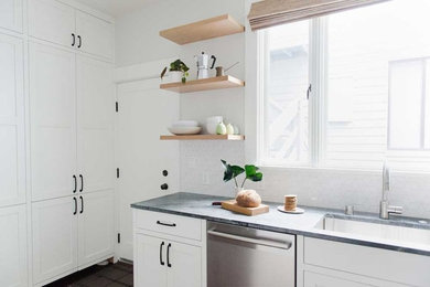 Inspiration for a transitional kitchen remodel in San Francisco