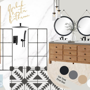 DESIGN PROCESS: Bathroom Mood Boards