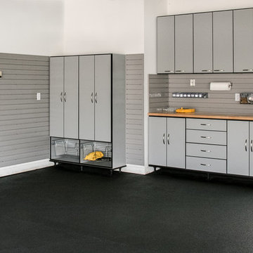 Gray Toned Garage