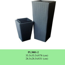 poly rattanplanter