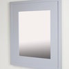 14"x18" Fox Hollow Furnishings Mirrored Medicine Cabinet, Light Gray
