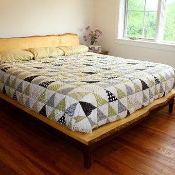 Live Edge Platform Bed