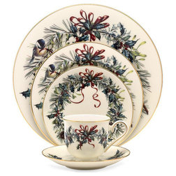 Traditional Holiday Dinnerware by Unique Gifts
