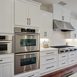 Modern Beachy White Kitchen