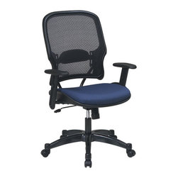 Air Grid Back and Fabric Managers Office Chair - Office Chairs