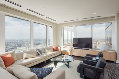 Example of a living room design in Philadelphia