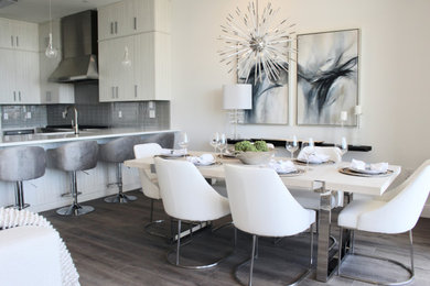 Home design - contemporary home design idea in Miami