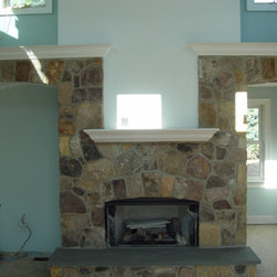 QuarryCut Stone - 60%Dark 25%Brown 15%Plum - Irregular - Siding And Stone Veneer