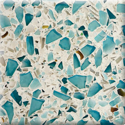 Floating Blue - Vetrazzo - Kitchen Countertops
