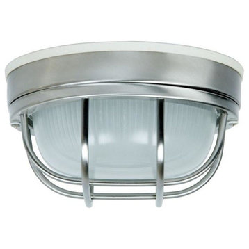 Craftmade Lighting Z394-SS Small Round Cast Ceiling Mount