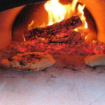 The Gehley Family Wood Fired Brick Pizza Oven in California