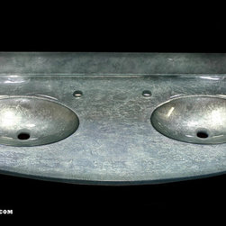 Glass Integral Sinks - Vanity Tops And Side Splashes